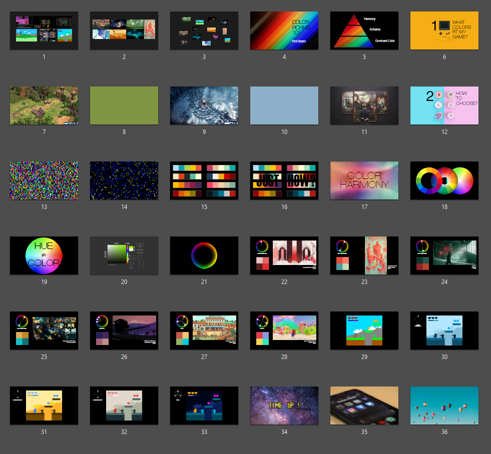 Color Picking 101 - thumbnails